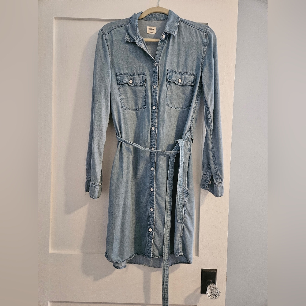 Gap size small chambray jean dress